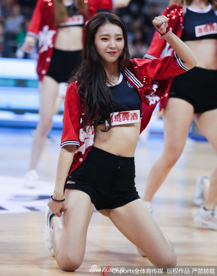 CBA第41轮拉拉队美女热舞精选
