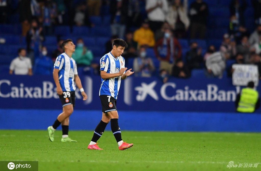 [西甲]西班牙人2-0加的斯 武磊90分钟替补登场