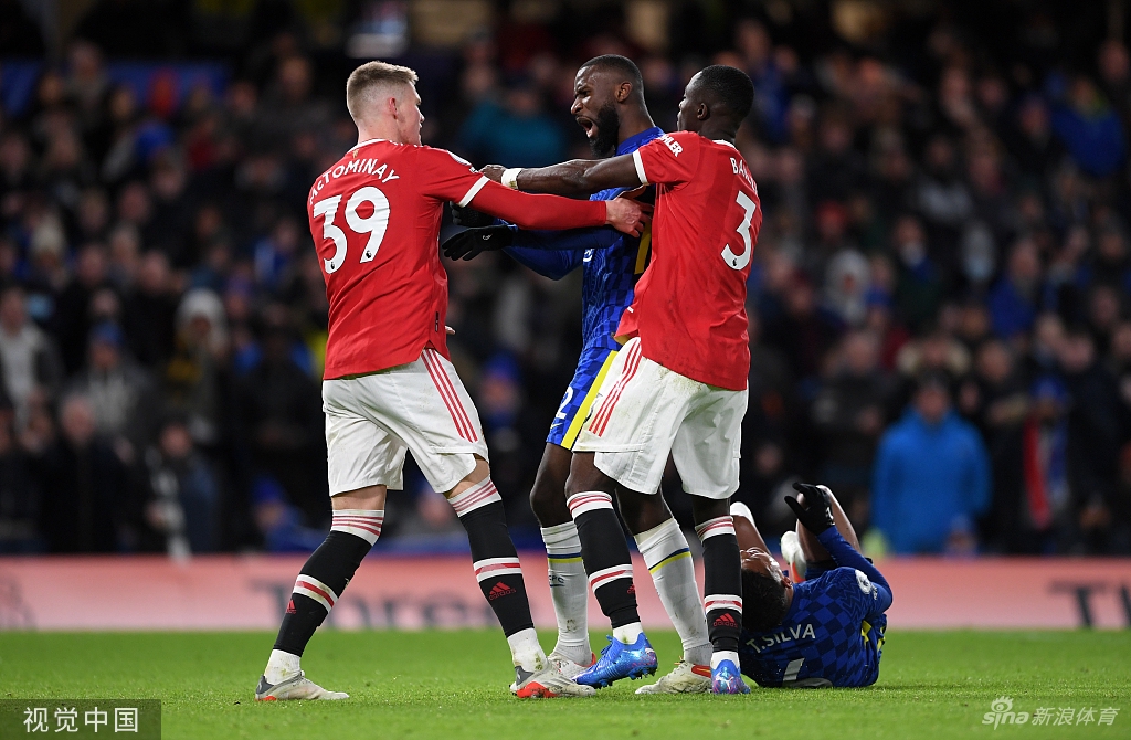 [英超]切尔西1-1曼联 桑乔若日尼奥进球