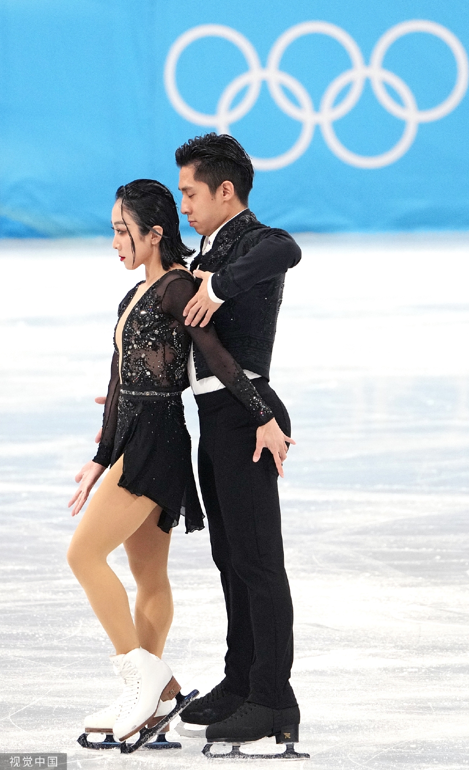 [冬奥花滑]隋文静/韩聪团体赛双人短节目第一