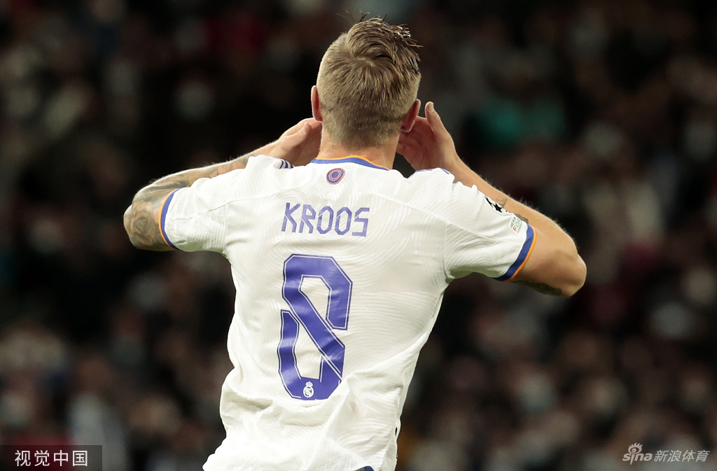 [欧冠]皇马2-1国米 克罗斯破门