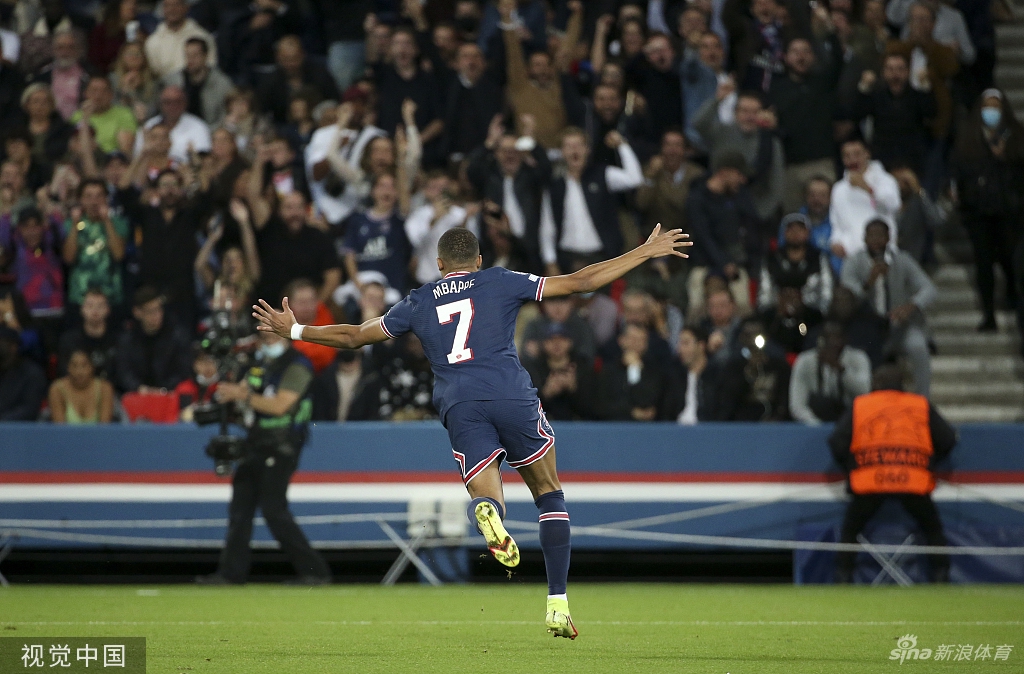 [欧冠]巴黎圣日耳曼3-2莱比锡 梅西梅开二度