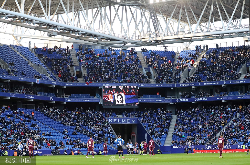 [西甲]西班牙人1-0皇家社会 武磊替补失单刀