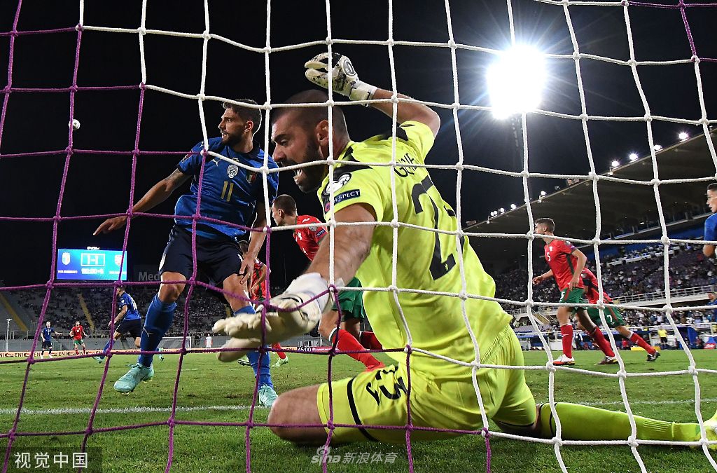 [世预赛]意大利1-1保加利亚 基耶萨破门
