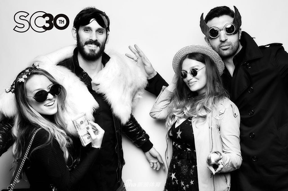 库里30岁生日大趴杜兰特格林助阵