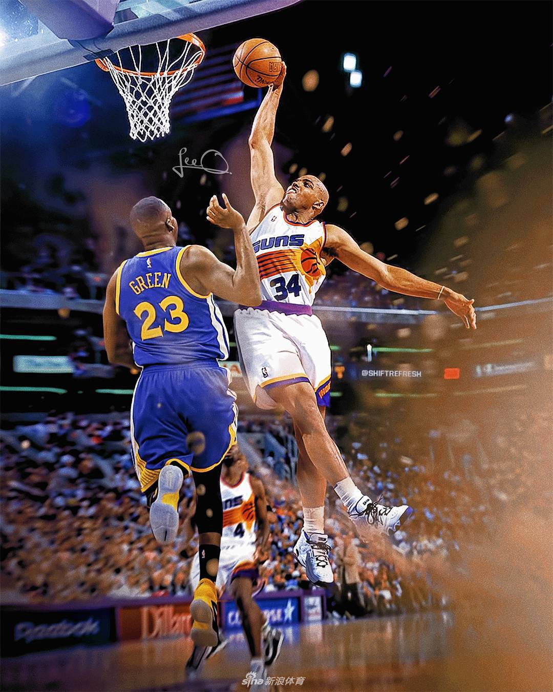 巴克利劈扣追梦格林