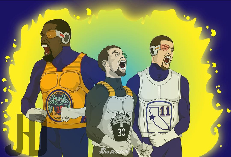 龙珠NBA：沙鲁詹皇VS勇士超级赛亚人