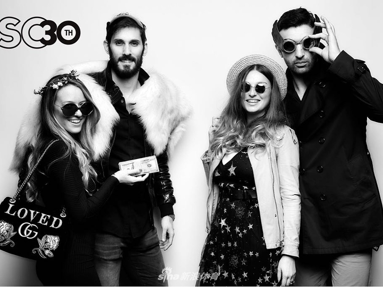 库里30岁生日大趴杜兰特格林助阵