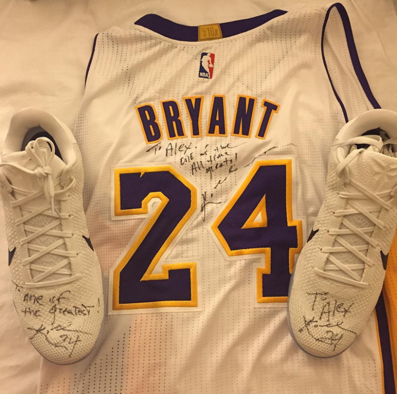 NBA球星中的科比球迷们