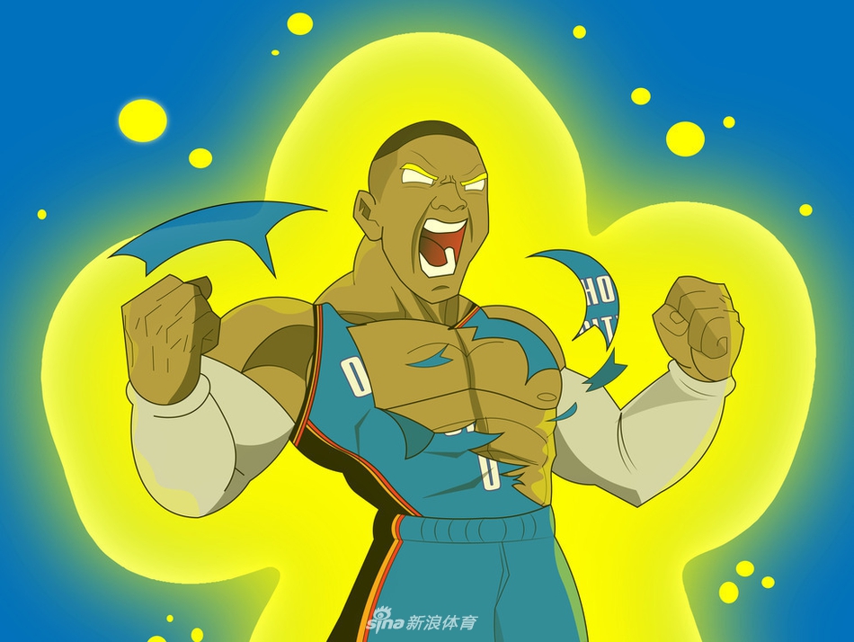 龙珠NBA：沙鲁詹皇VS勇士超级赛亚人