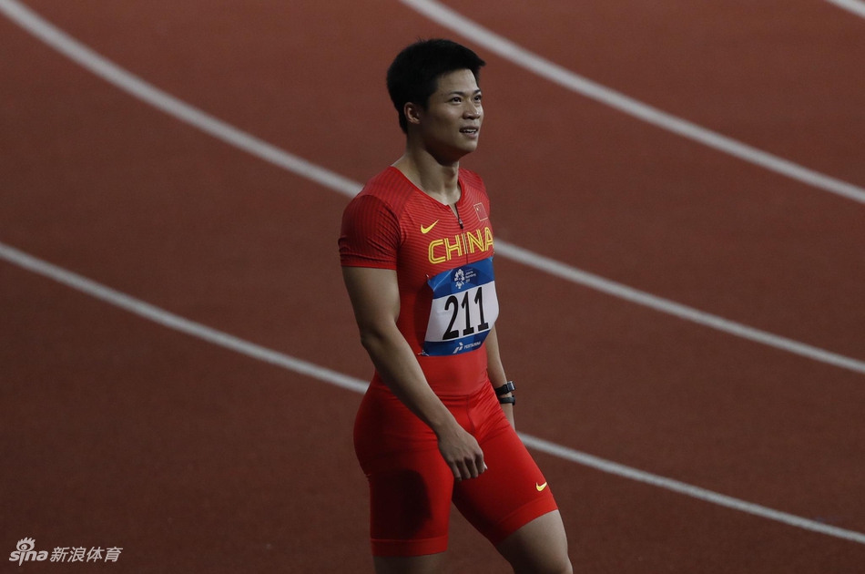 苏炳添对起跑不是很满意