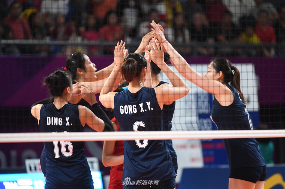 中国3-0击败泰国