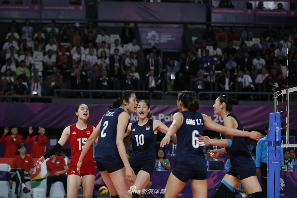 新浪直击女排中国3-0泰国夺冠