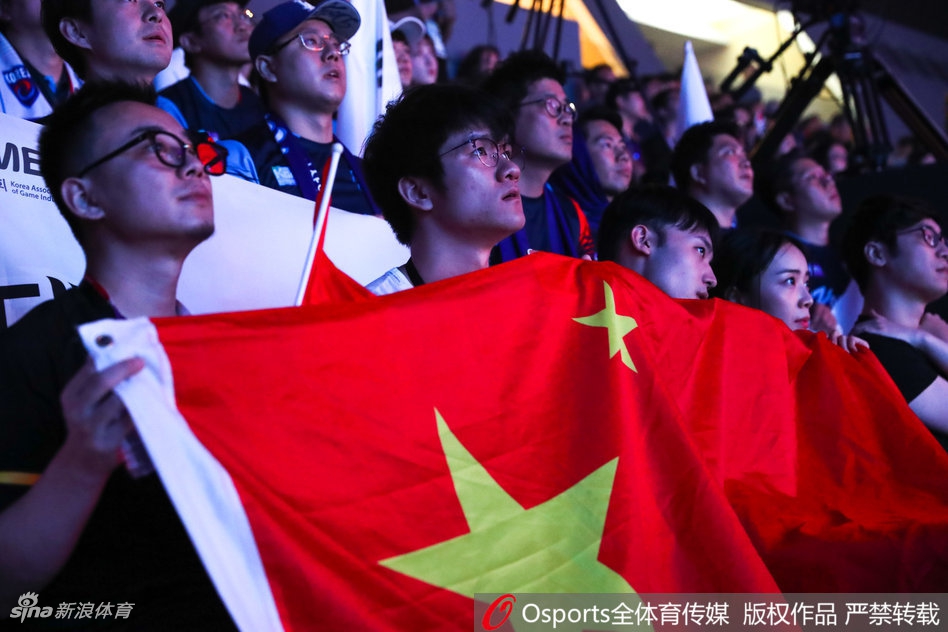 若风为中国队助威