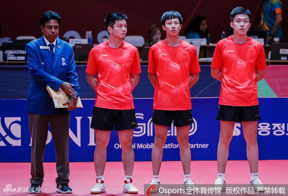 樊振东、林高远、王楚钦出战