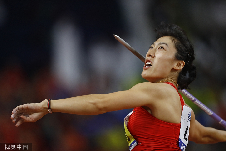 世锦赛女子标枪刘诗颖吕会会摘银铜