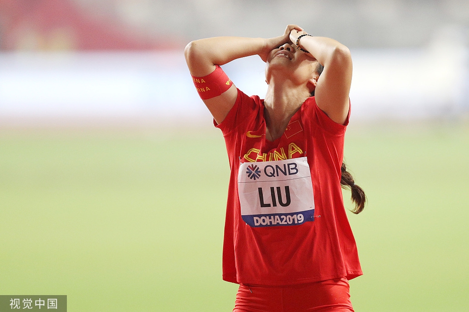 世锦赛女子标枪刘诗颖吕会会摘银铜