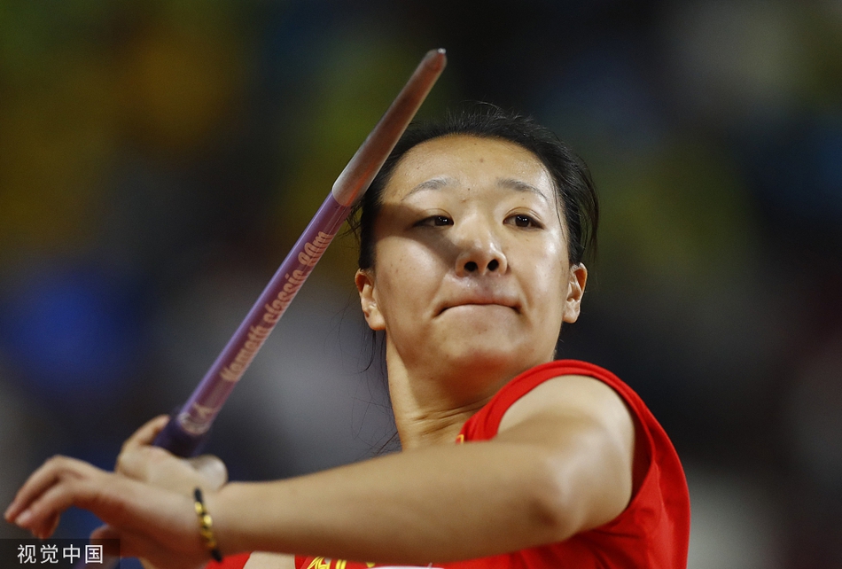 世锦赛女子标枪刘诗颖吕会会摘银铜