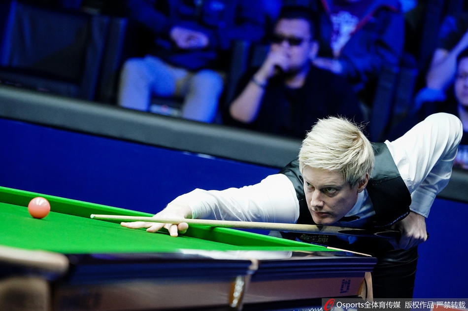 斯诺克中国赛1/4决赛：凯拉奇vs罗伯逊