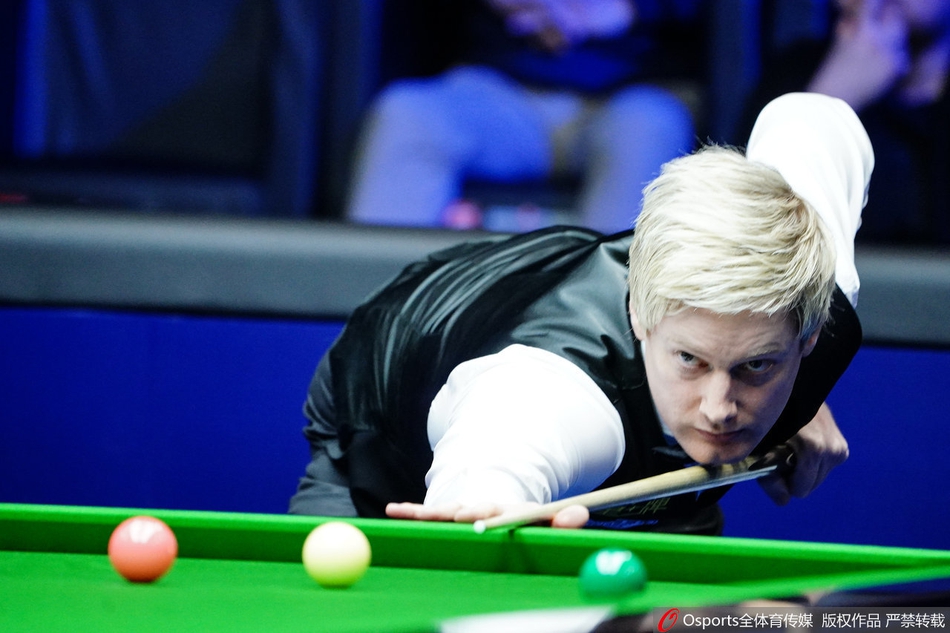 斯诺克中国赛1/4决赛：凯拉奇vs罗伯逊