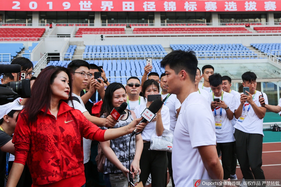 田径世锦赛选拔赛前瞻：苏炳添热身踩场