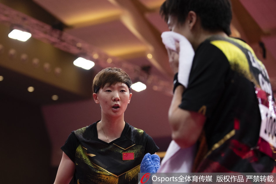 王楚钦/孙颖莎胜林高远/王曼昱获混双冠军