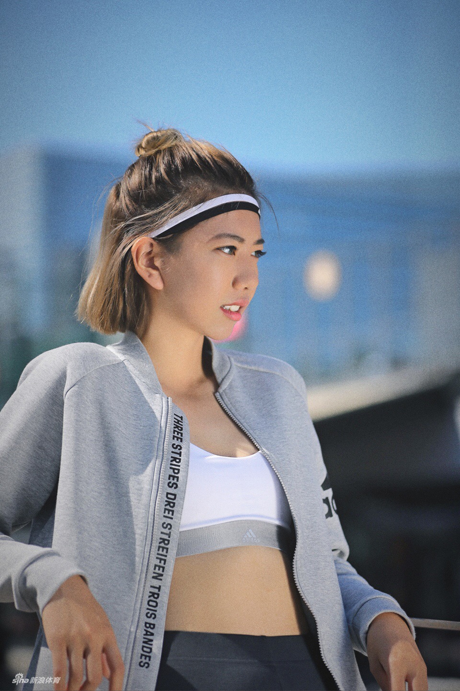 甜美霸气各种风格一应俱全 篮球美女阿苗美照合集