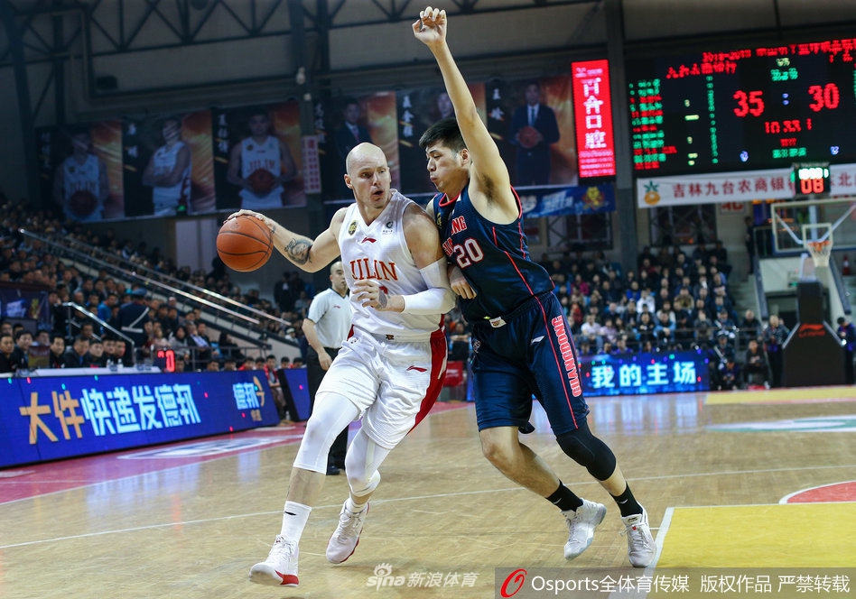 CBA第42轮：吉林111-132广东