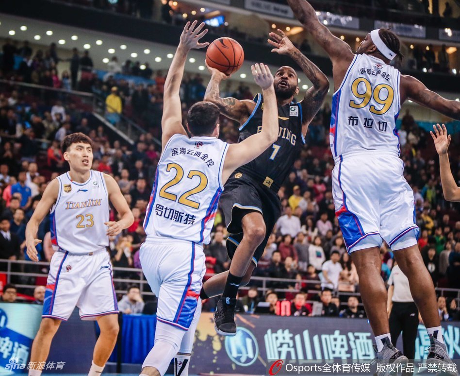 CBA第42轮：北京103-92天津