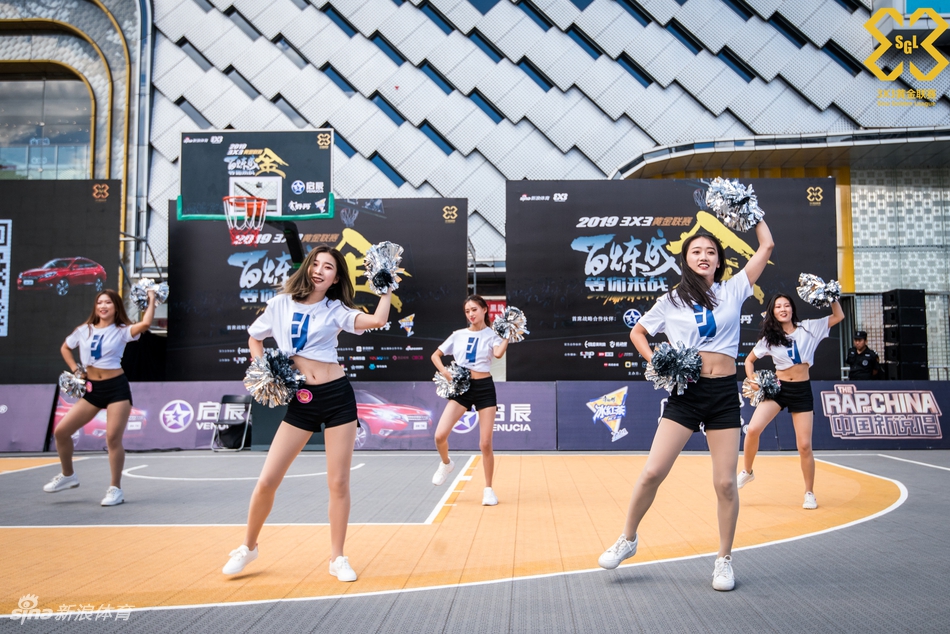 黄金联赛太原站啦啦队热舞助威