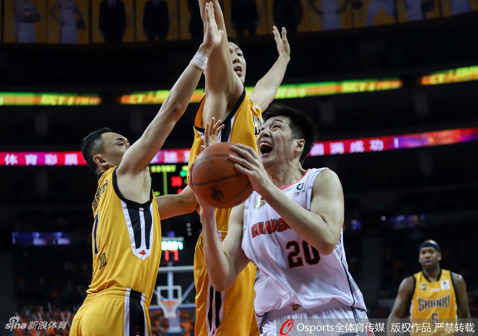 CBA第36轮:广东140-126山西