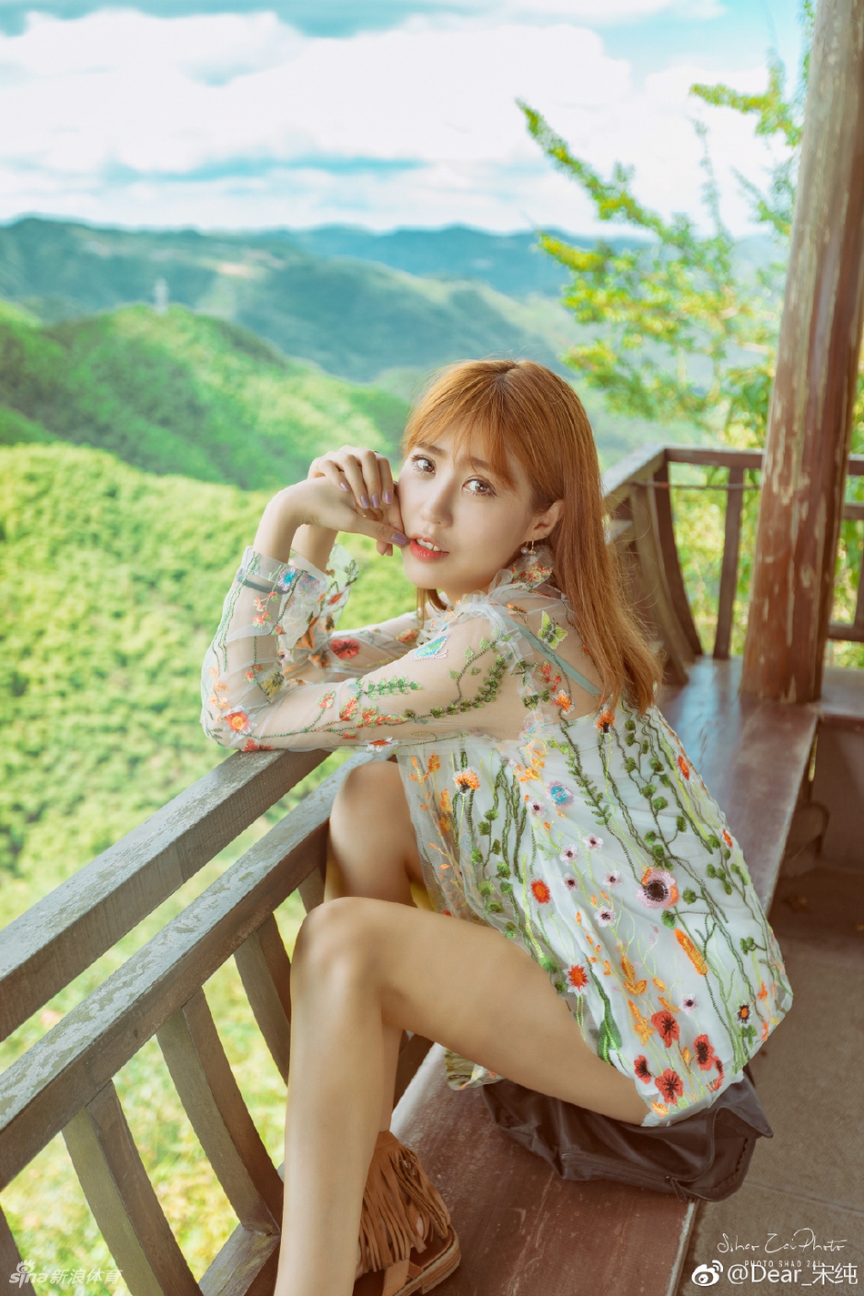 模特小姐姐热爱运动身材完美