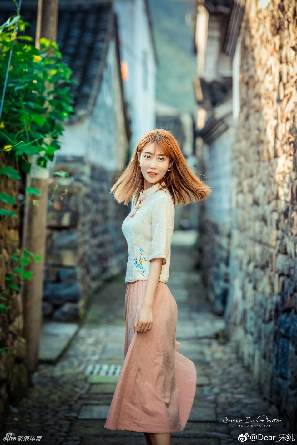 模特小姐姐热爱运动身材完美