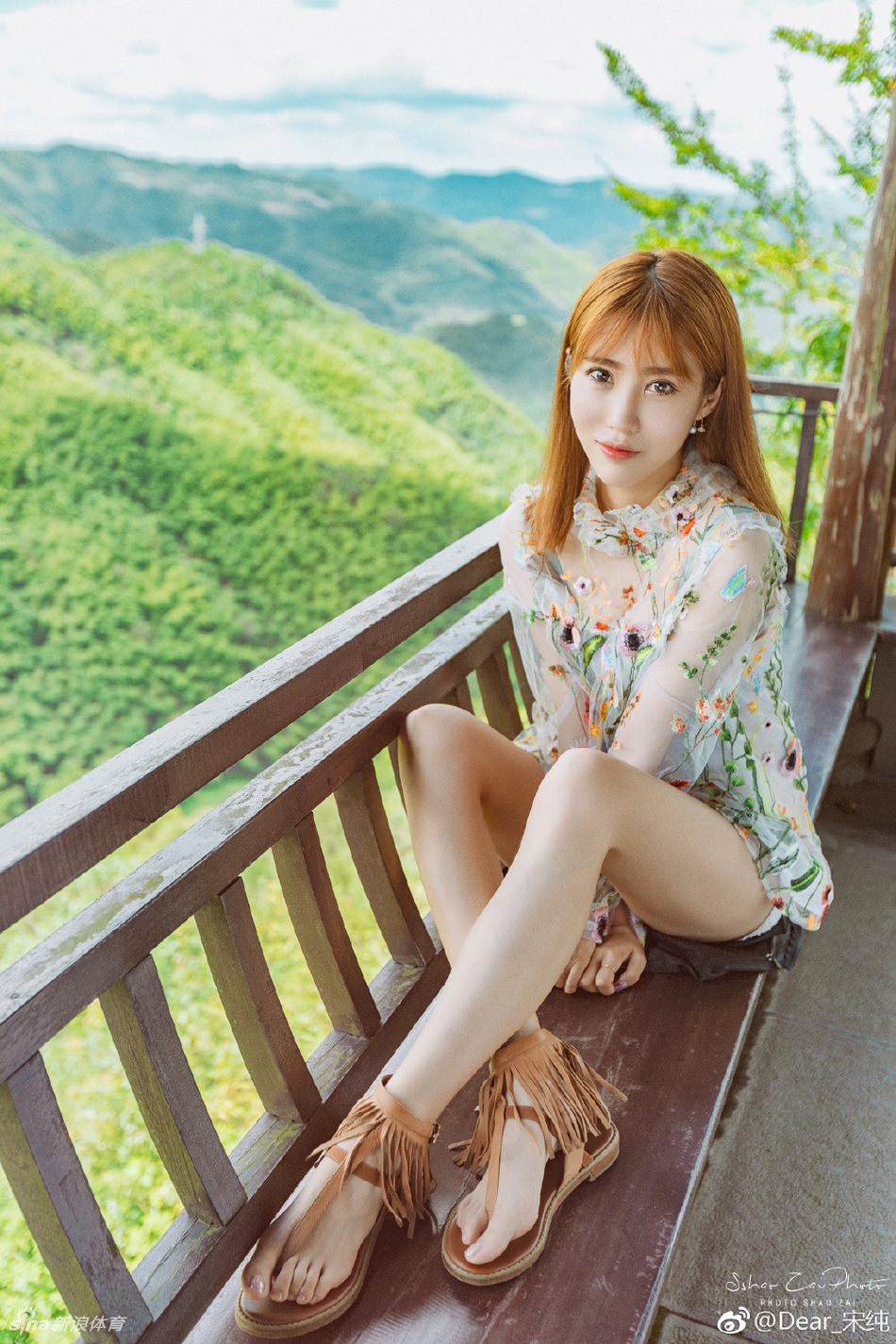 模特小姐姐热爱运动身材完美