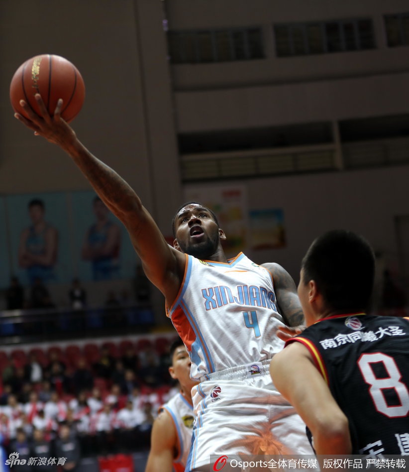 CBA第2轮:新疆VS同曦