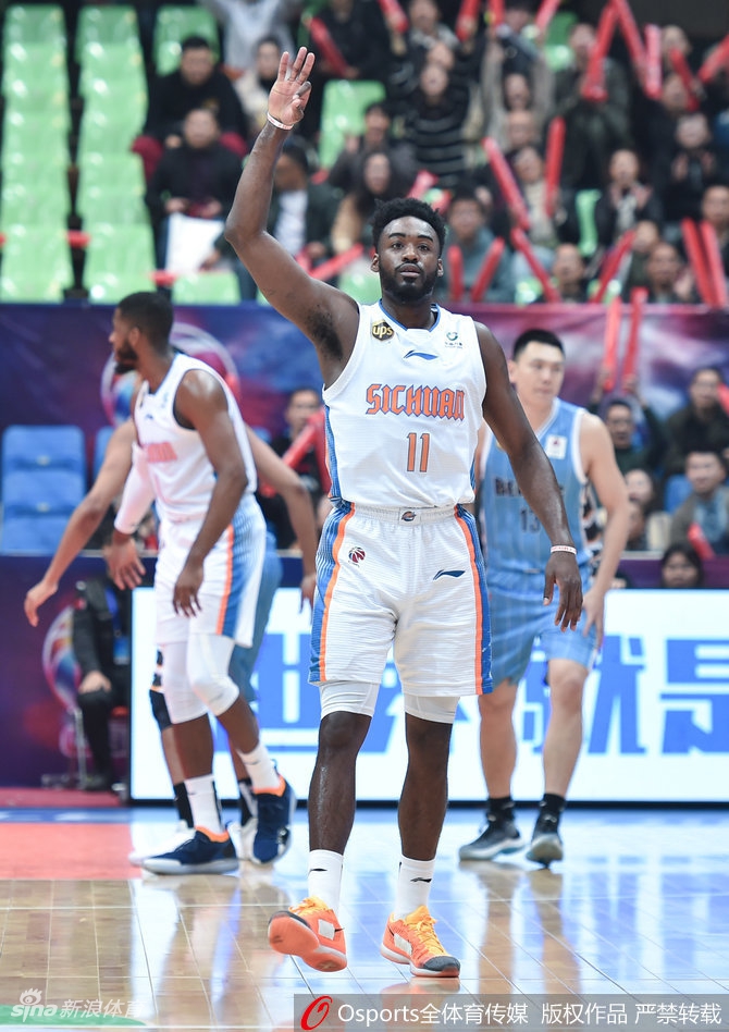 CBA第15轮:四川73-87北京