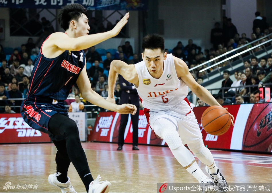 CBA第42轮：吉林111-132广东