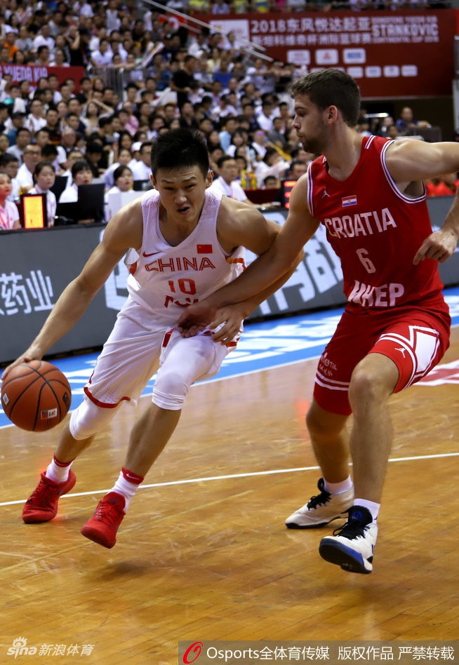 斯杯：男篮蓝队73-79克罗地亚
