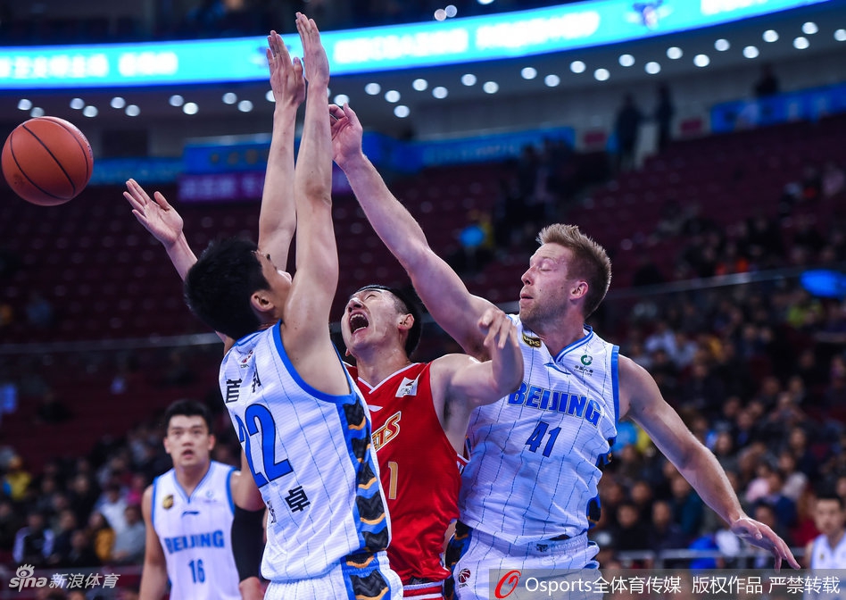 CBA第12轮：北京91-80八一