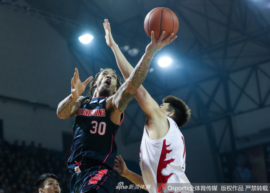 CBA第42轮：吉林111-132广东
