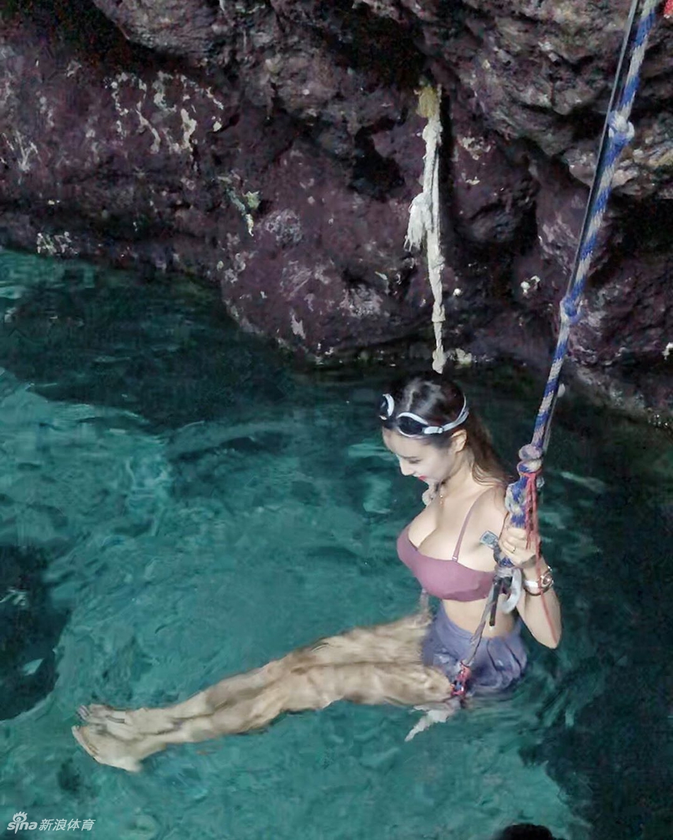 肥而不腻!运动范韩妹身材太有料