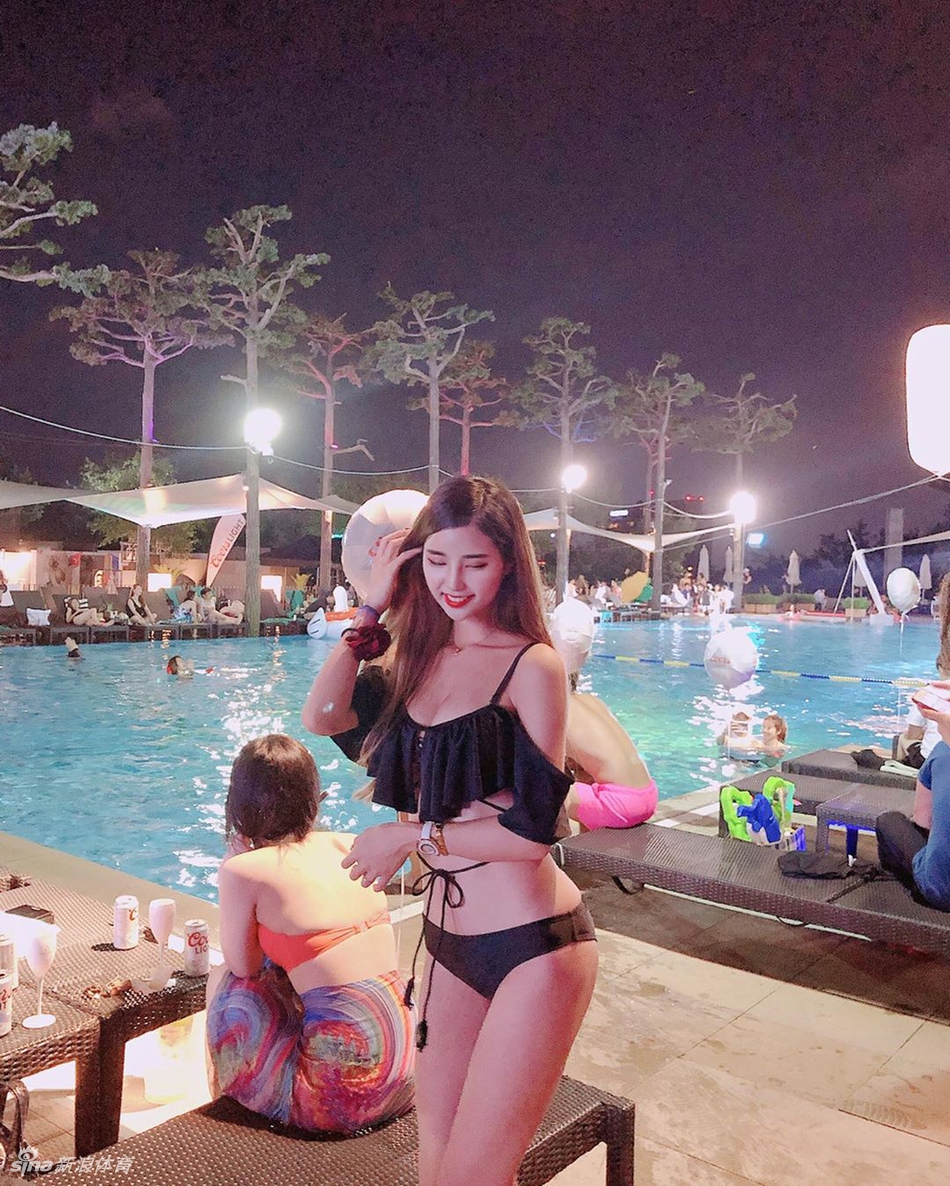 肥而不腻!运动范韩妹身材太有料