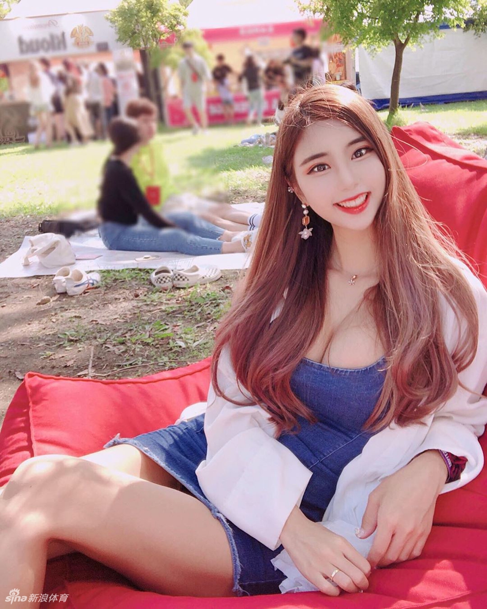 肥而不腻!运动范韩妹身材太有料