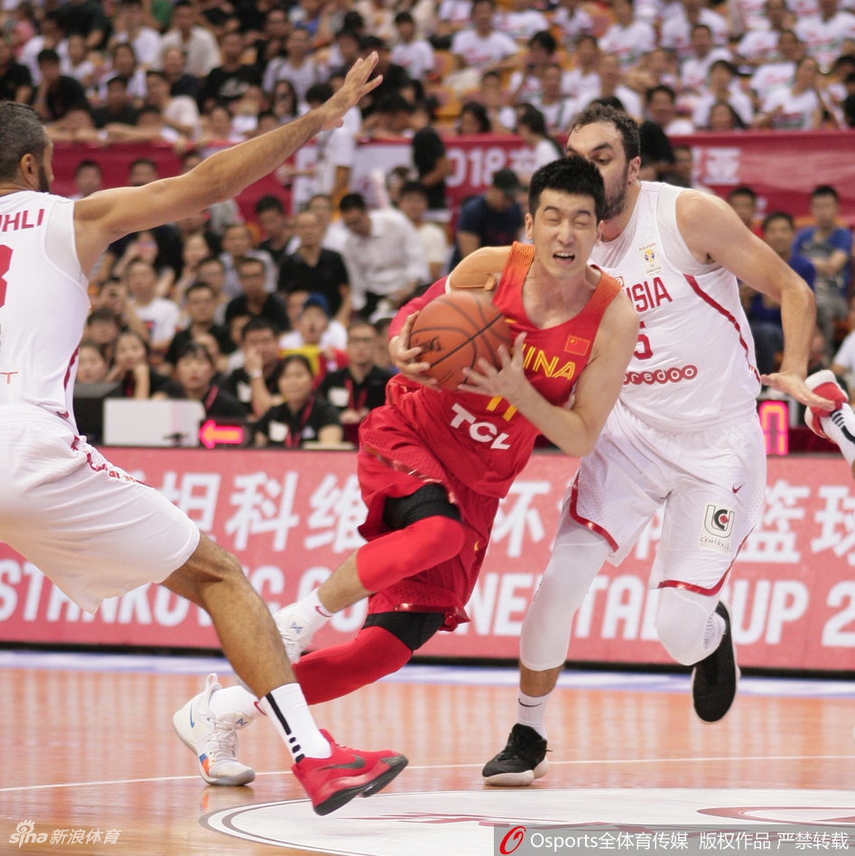 斯杯首日：中国男篮红队77-72突尼斯