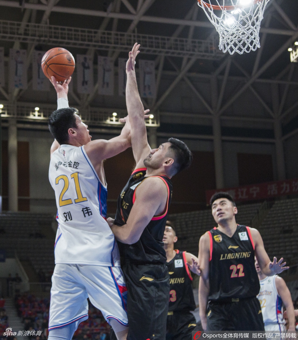 CBA第46轮:辽宁119-95天津