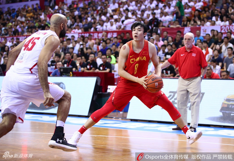 斯杯首日：中国男篮红队77-72突尼斯