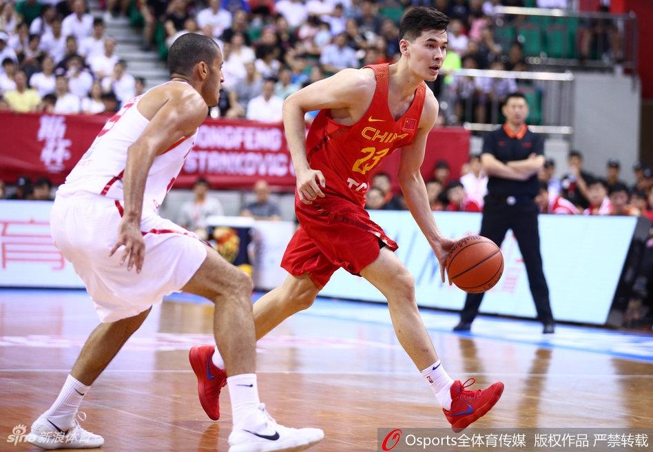 斯杯首日：中国男篮红队77-72突尼斯