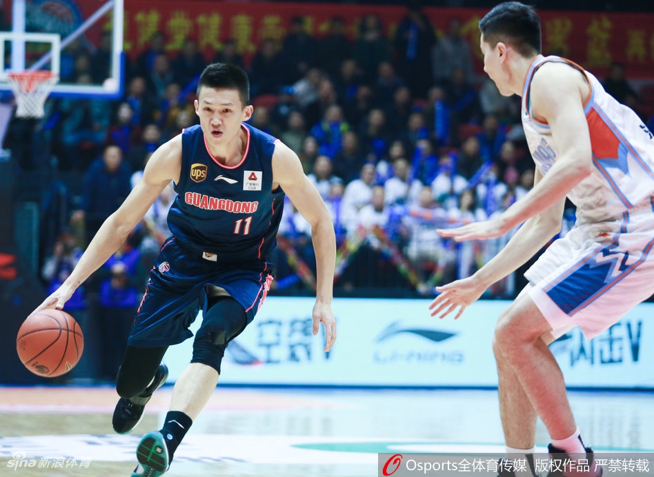 CBA第27轮：新疆130-126广东