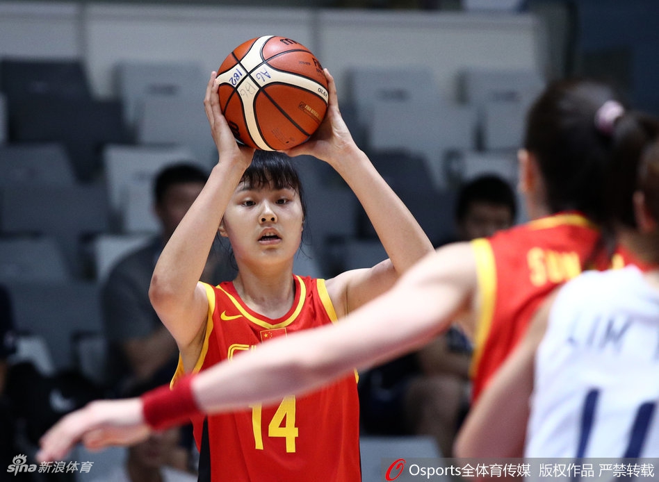 亚运女篮决赛：中国71-65胜朝韩联队摘金