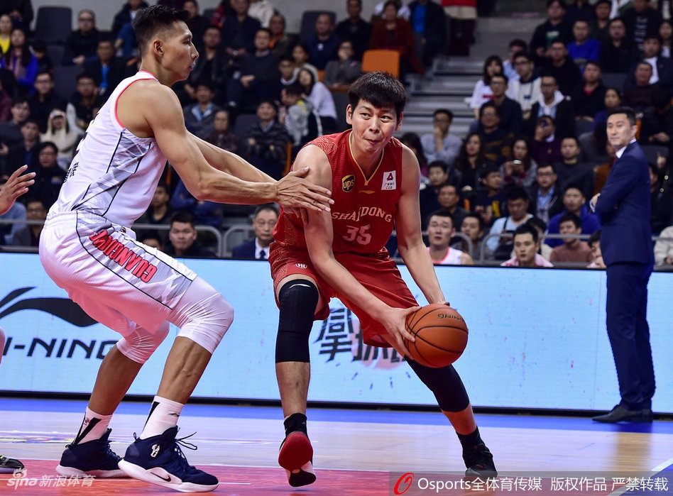 CBA第28轮：广东132-97山东